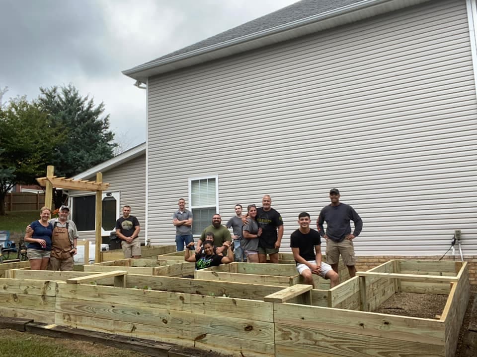Eric Brefini's garden build