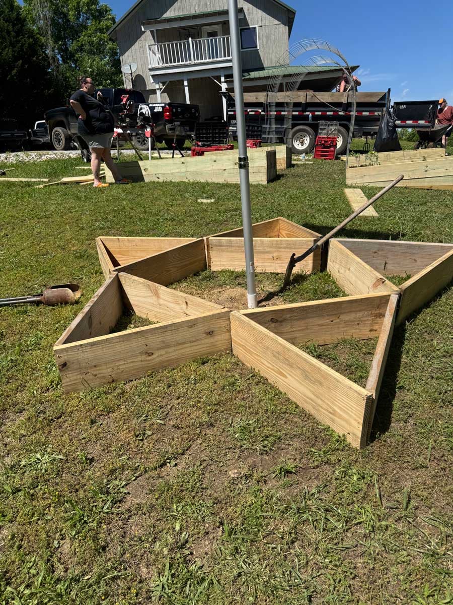 Josh Fritz's garden build