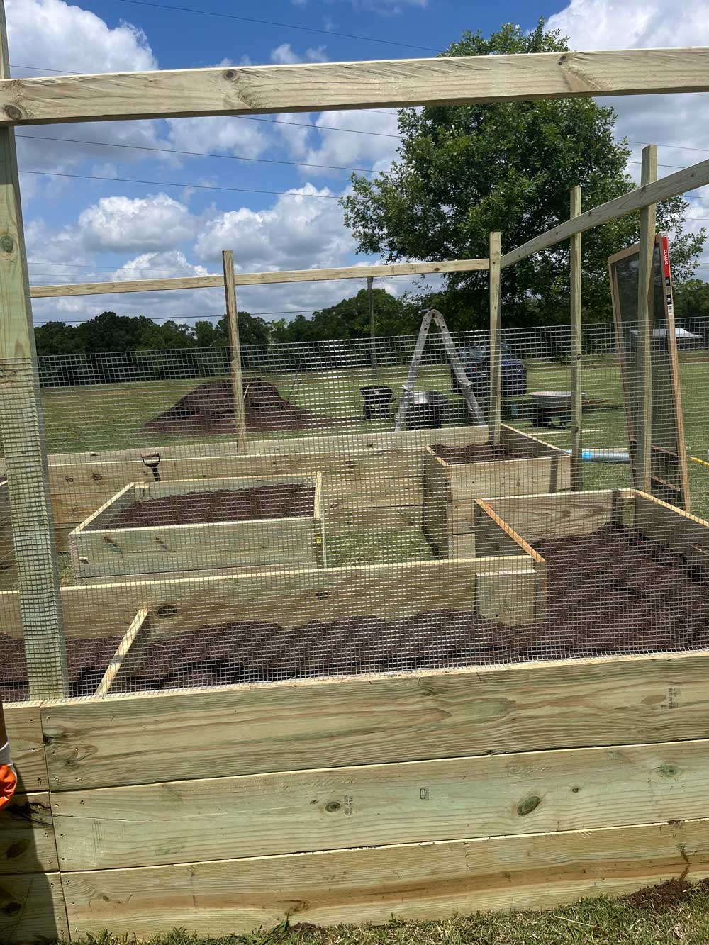 Juan Guitierrez's garden build