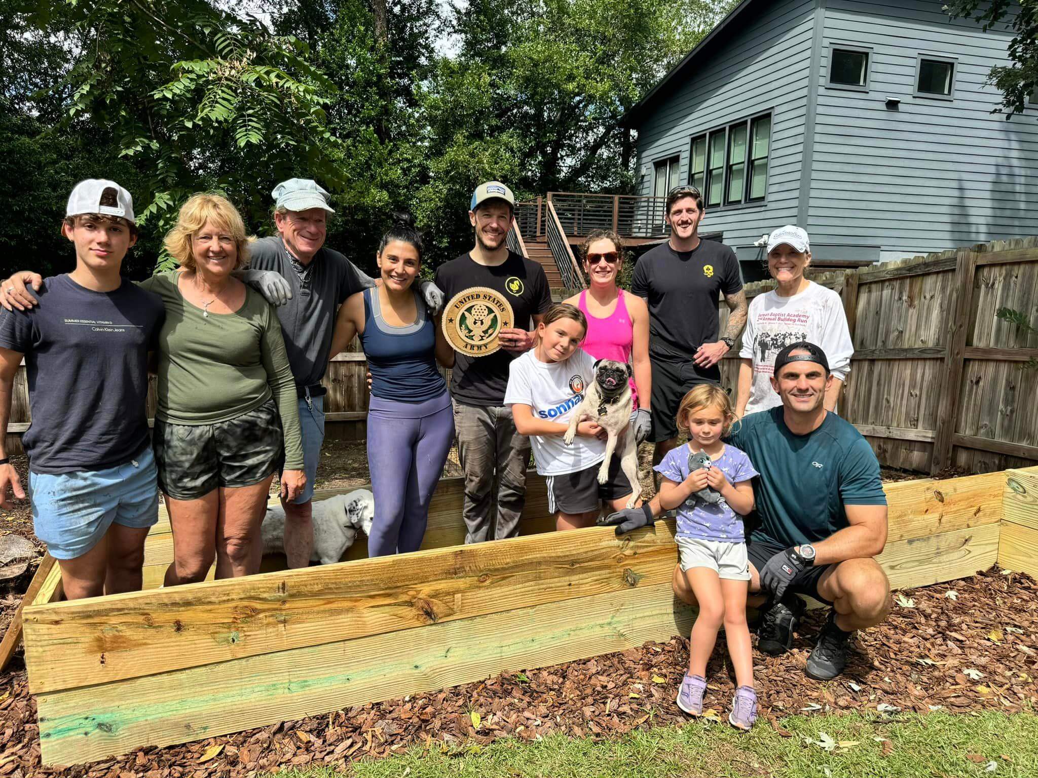 Julia Hayden & Jonathan Swedenborg's garden build