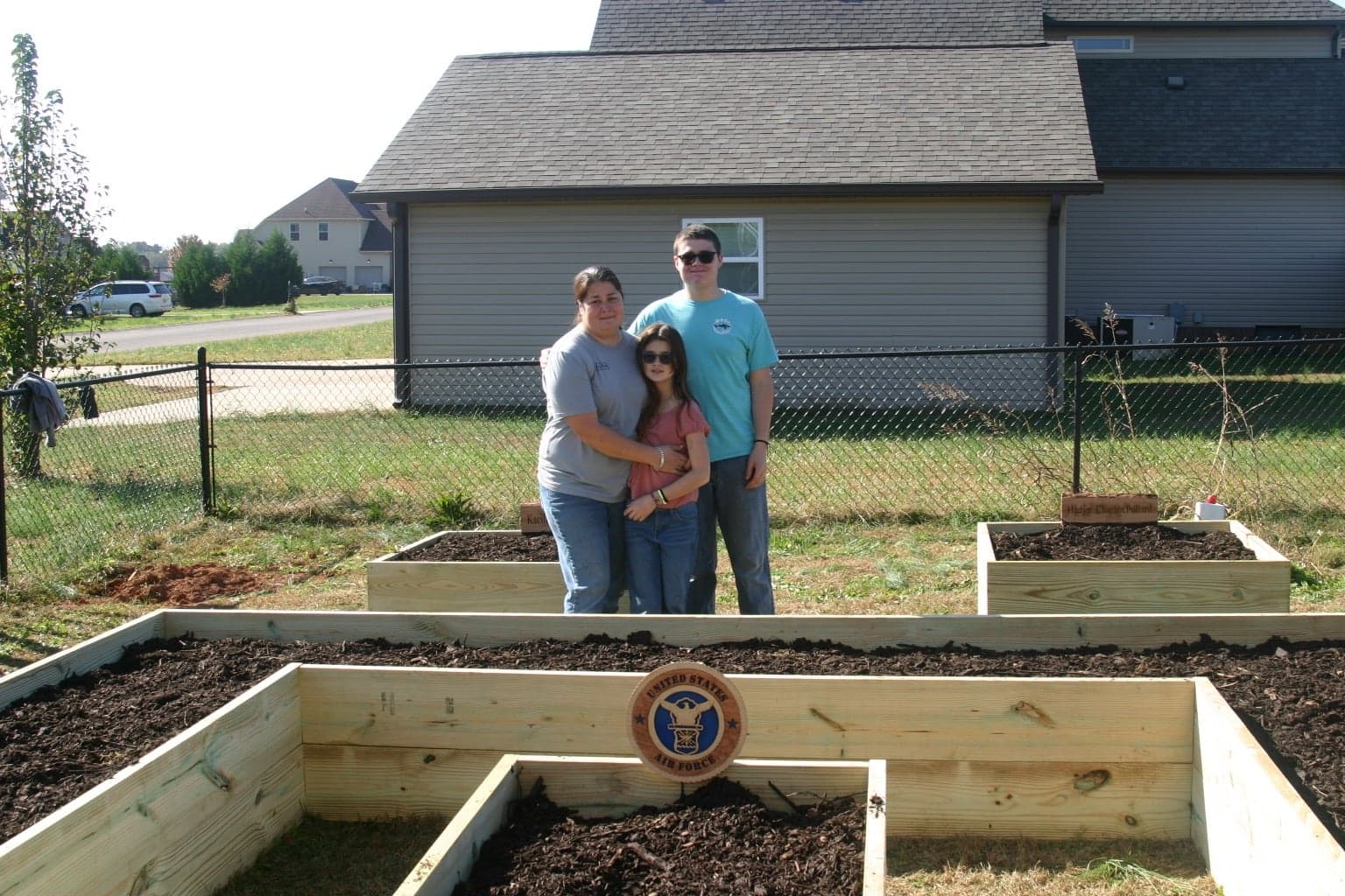 Kim Pollard's garden build