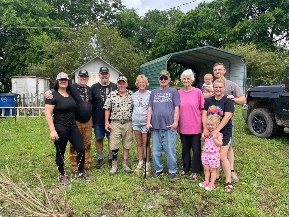 Richard & Jane Fink's garden build