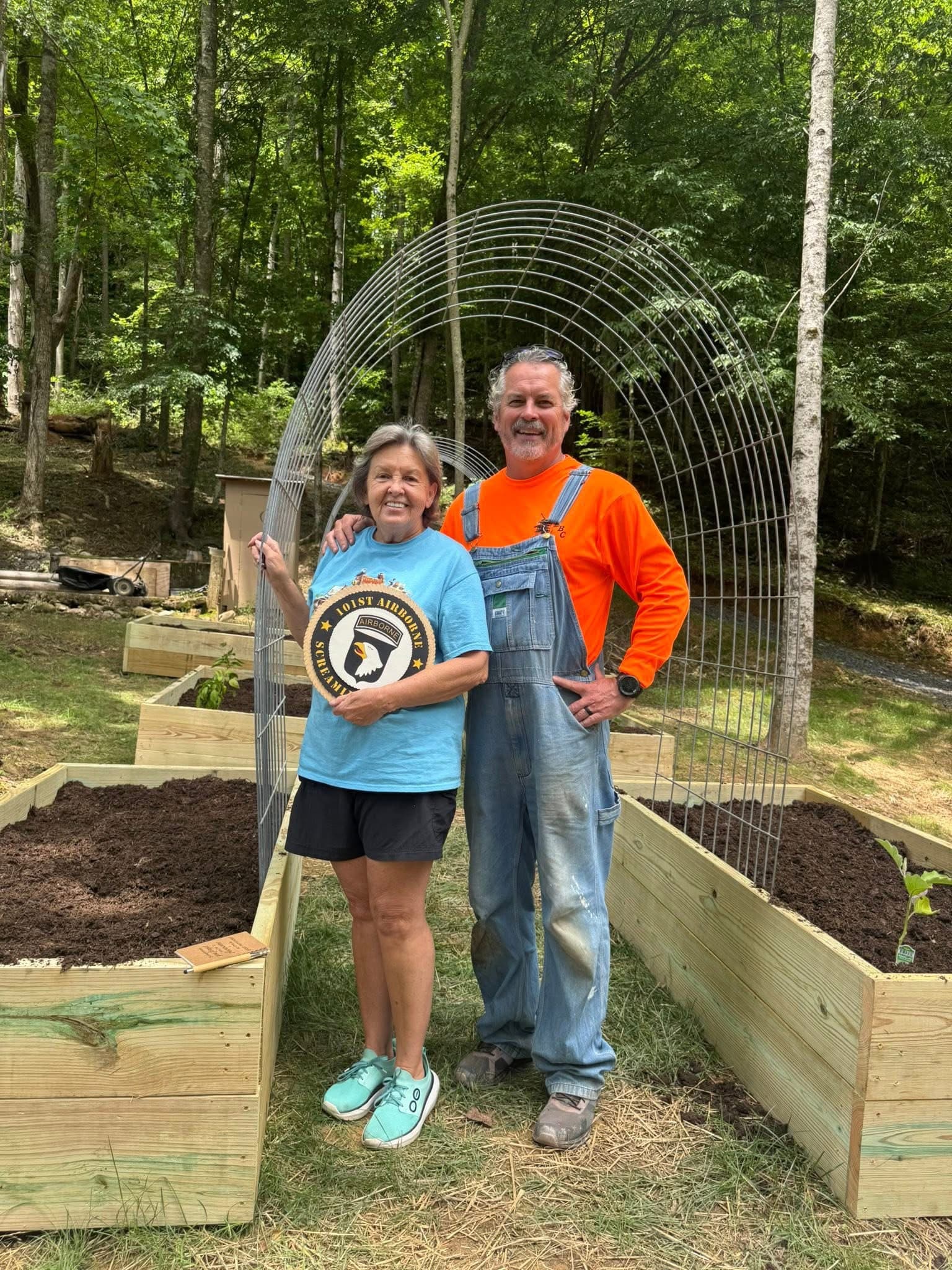 Patricia Canerdy's garden build