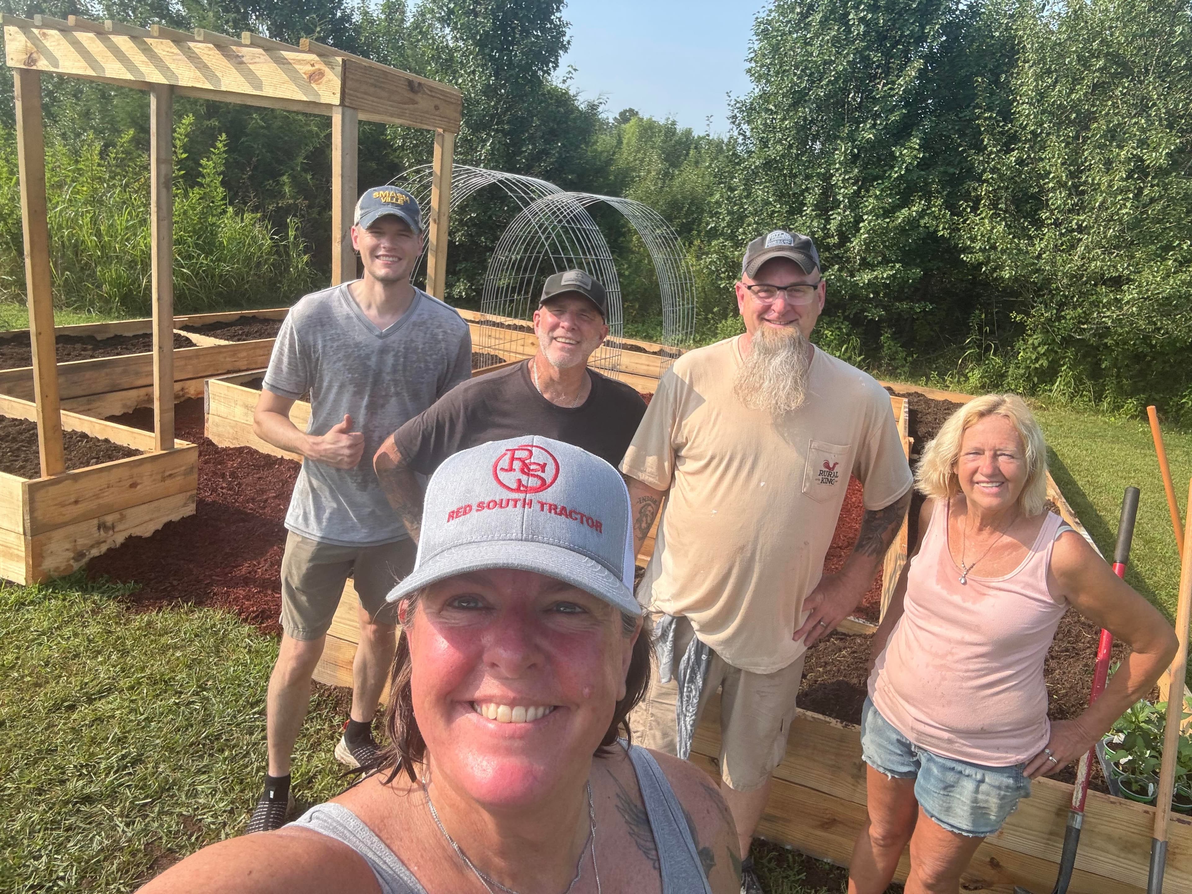 Matt Ross's garden build
