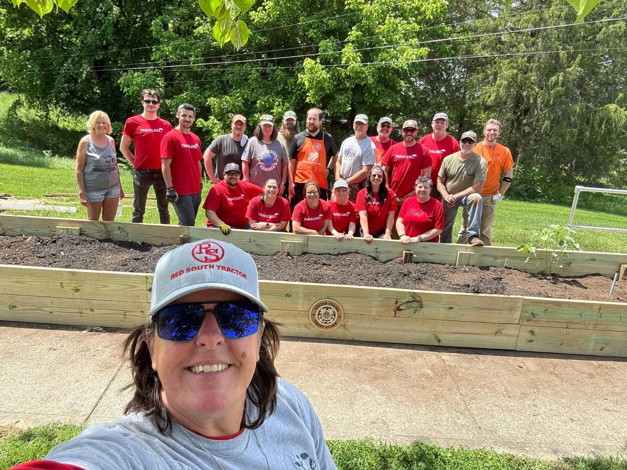 Ben Atchley Veterans Home's garden build