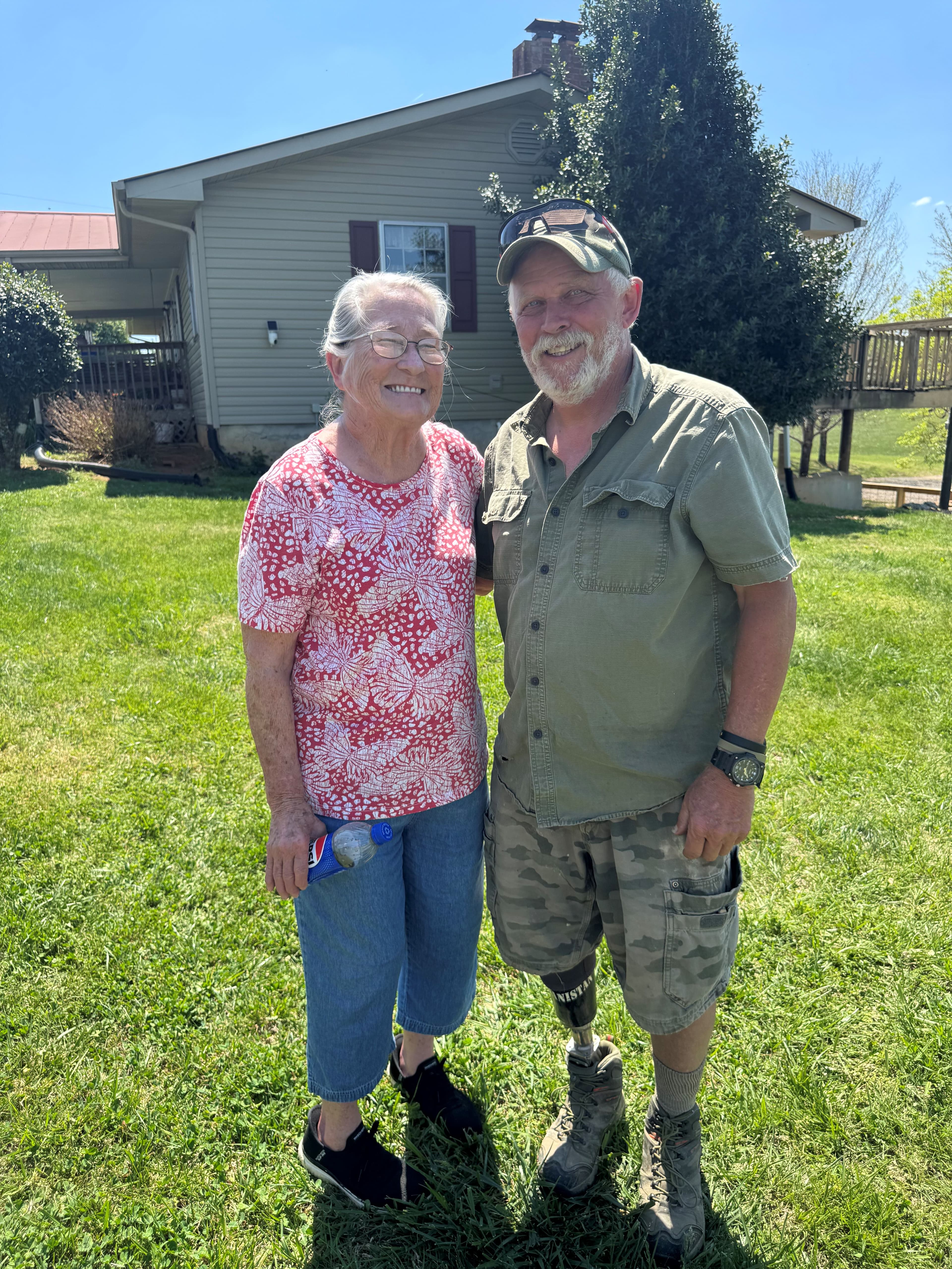 Doris Butler's garden build
