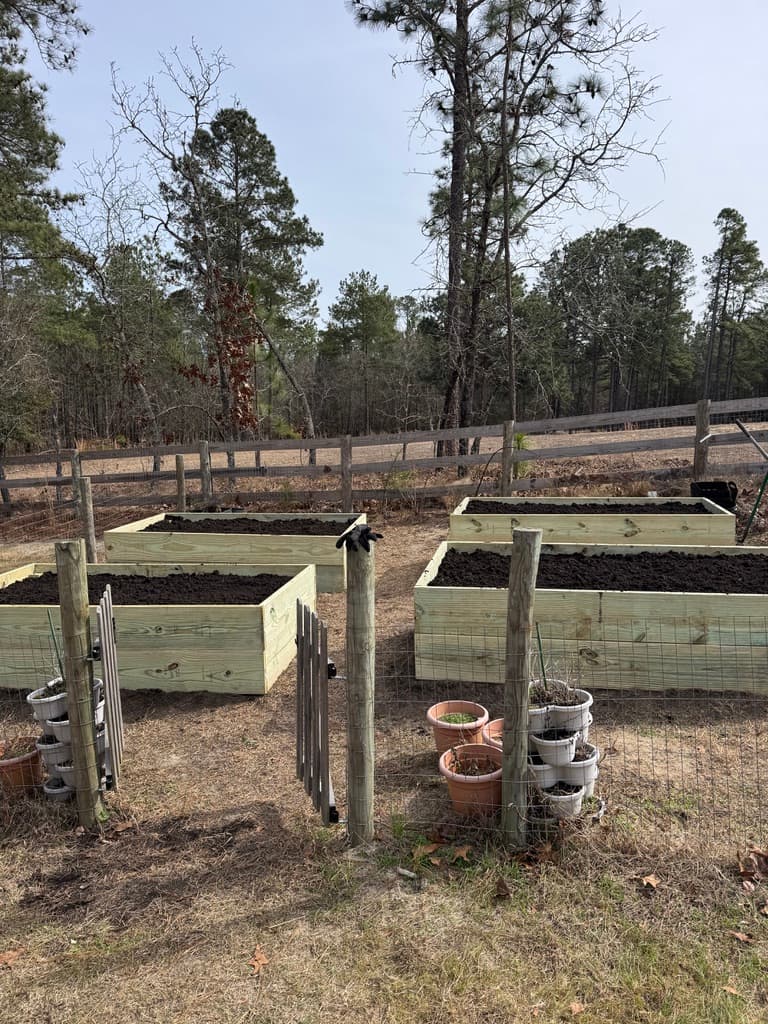 Eric Fair's garden build